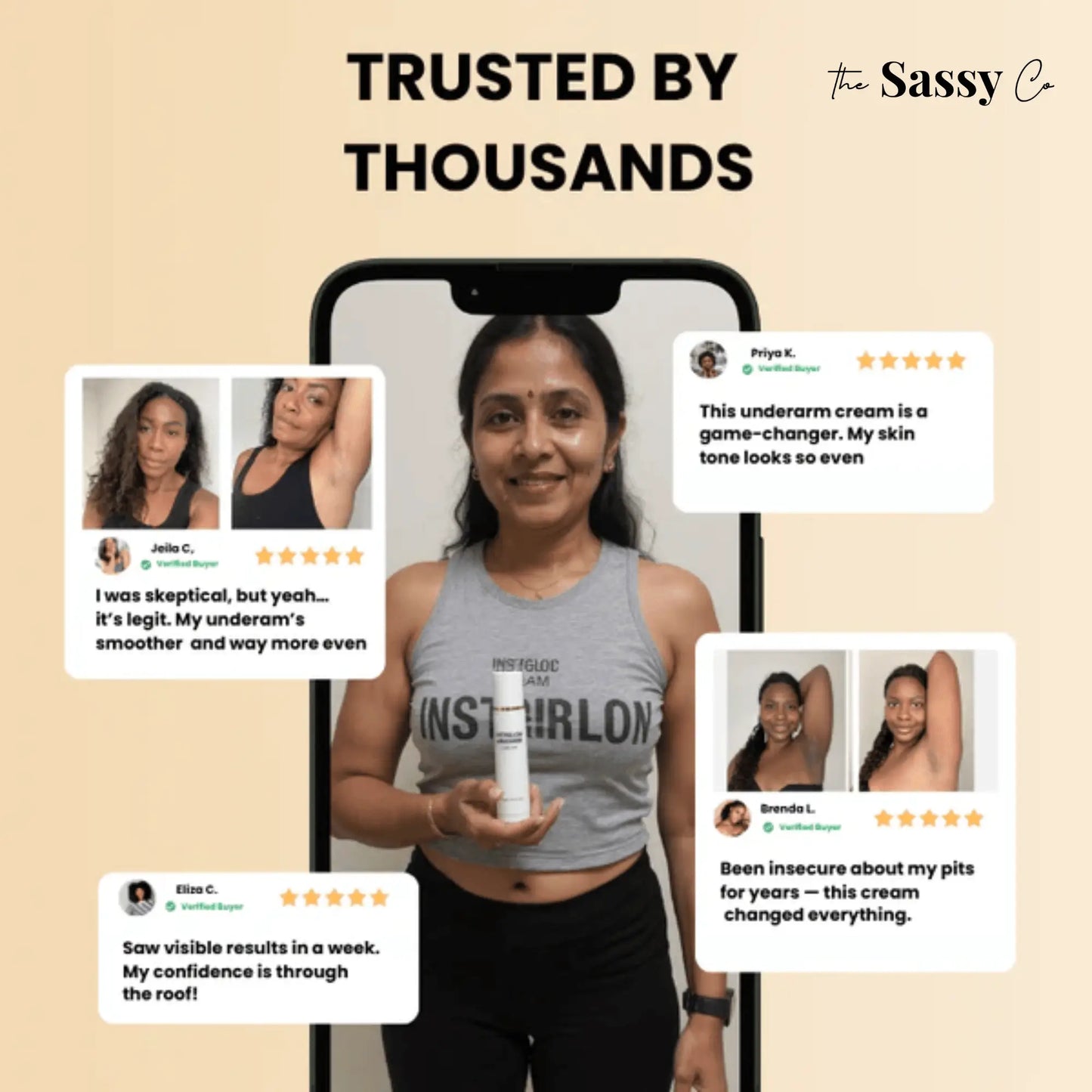 Sassy™ Underarm Brightening Cream