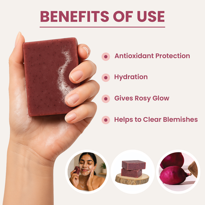 Beetroot Clay Deep Cleansing Soap