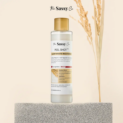 Sassy Peel Shot Glow Rice Toner