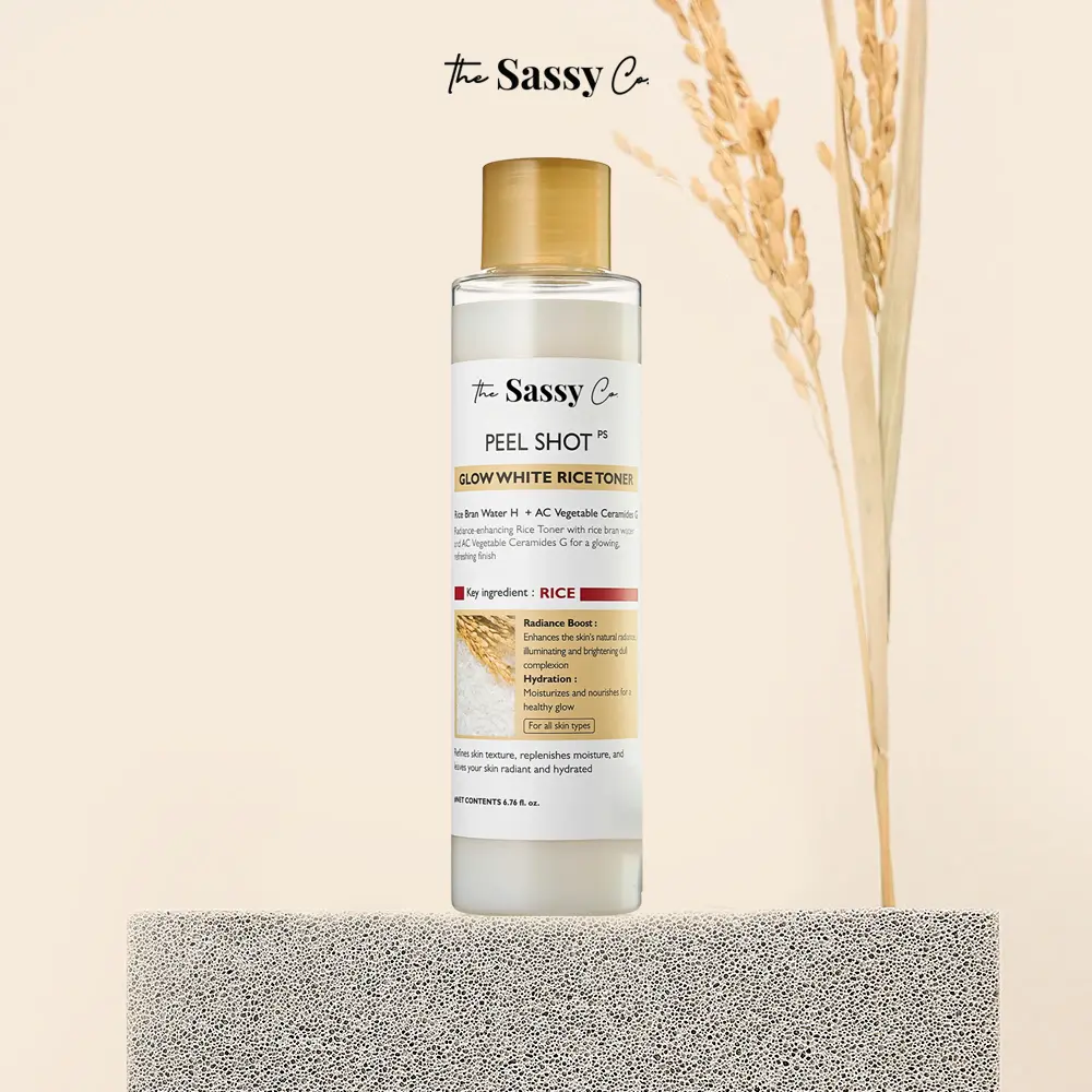 Sassy Peel Shot Glow Rice Toner