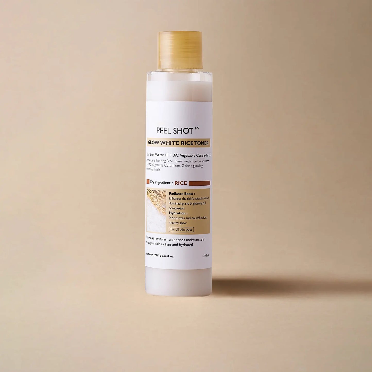 Sassy Peel Shot Glow Rice Toner