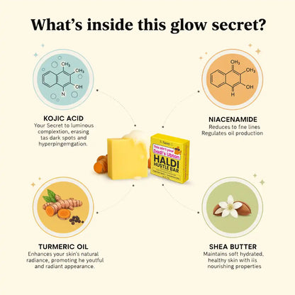 Kojic Acid & Turmeric Soap Bar