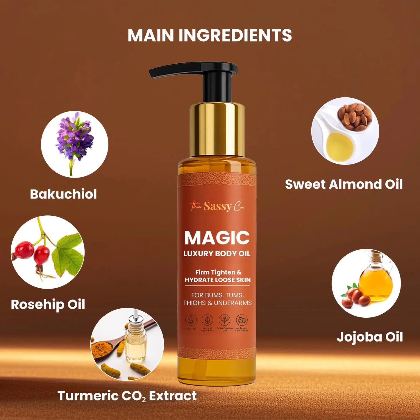 The Sassy Magic Luxury Body Oil