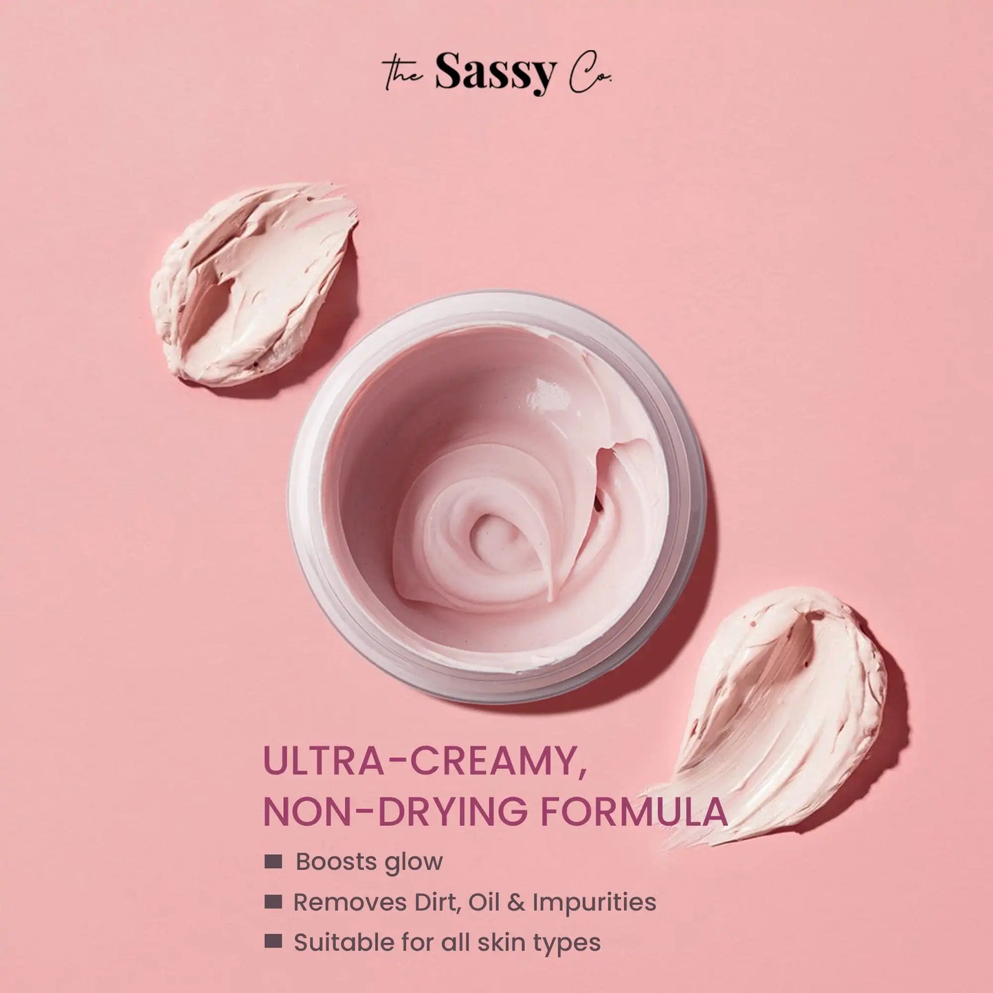 Pink Clay Detox Face Mask – Pore Perfection & Brighten Skin