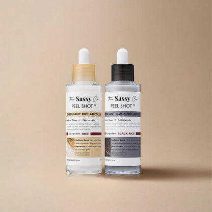 Sassy Peel Shot Glow Rice Line