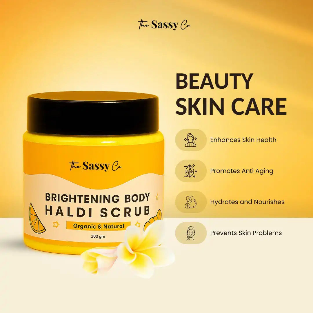 Turmeric Brightening Body Scrub