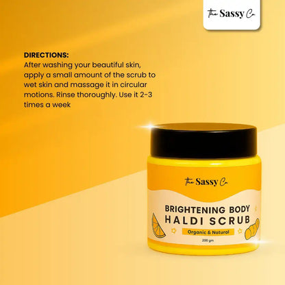 Turmeric Brightening Body Scrub