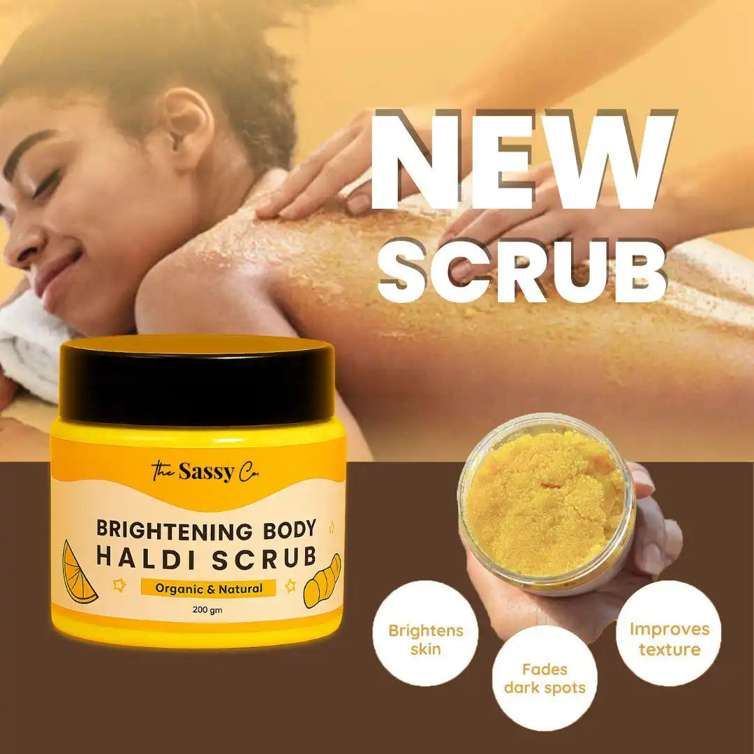 Turmeric Brightening Body Scrub