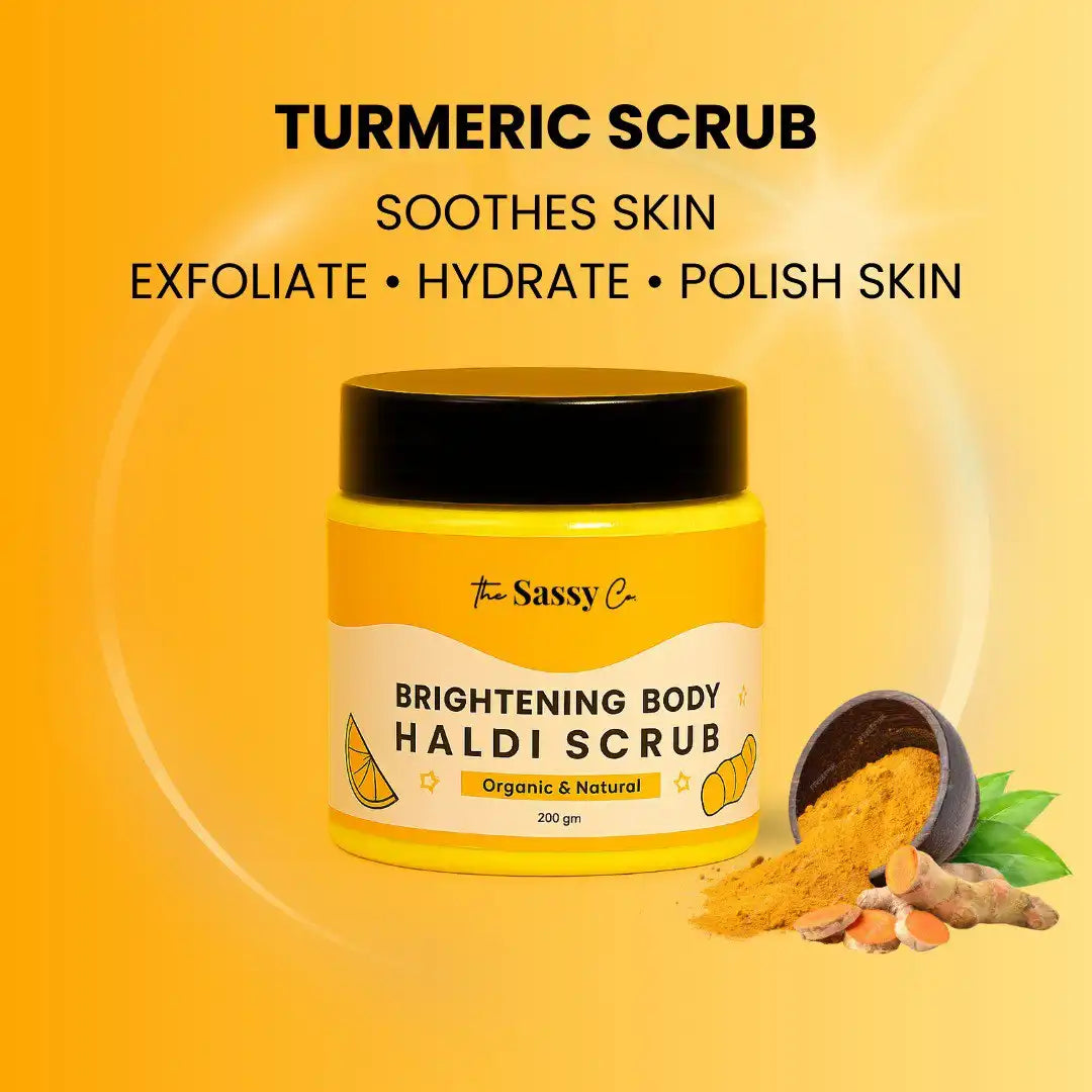 Turmeric Brightening Body Scrub