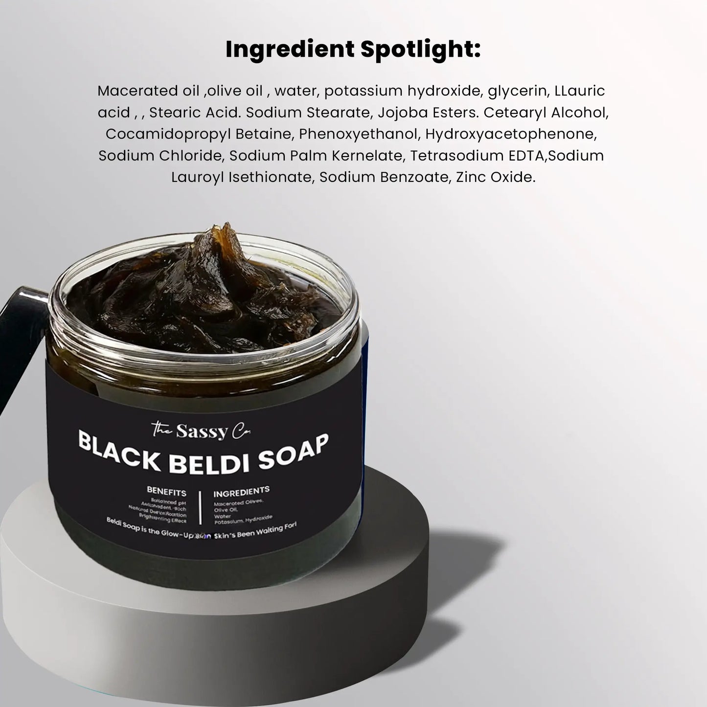 Moroccan Black Beldi Soap - Embrace the Hammam Tradition