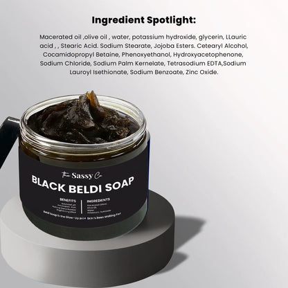 Moroccan Black Beldi Soap - Embrace the Hammam Tradition