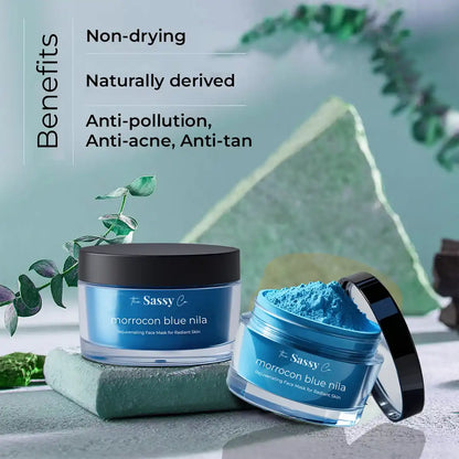 Moroccan Blue Nila Powder