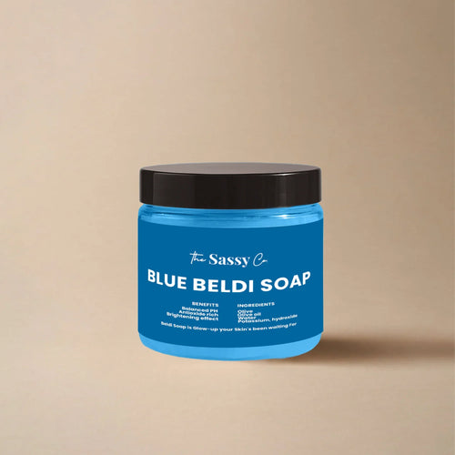 Moroccan Blue Beldi Soap - Deep Exfoliating & Moisturizing Hammam Ritual