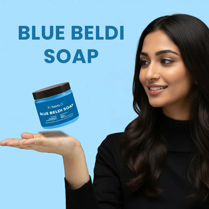 Moroccan Blue Beldi Soap - Deep Exfoliating & Moisturizing Hammam Ritual