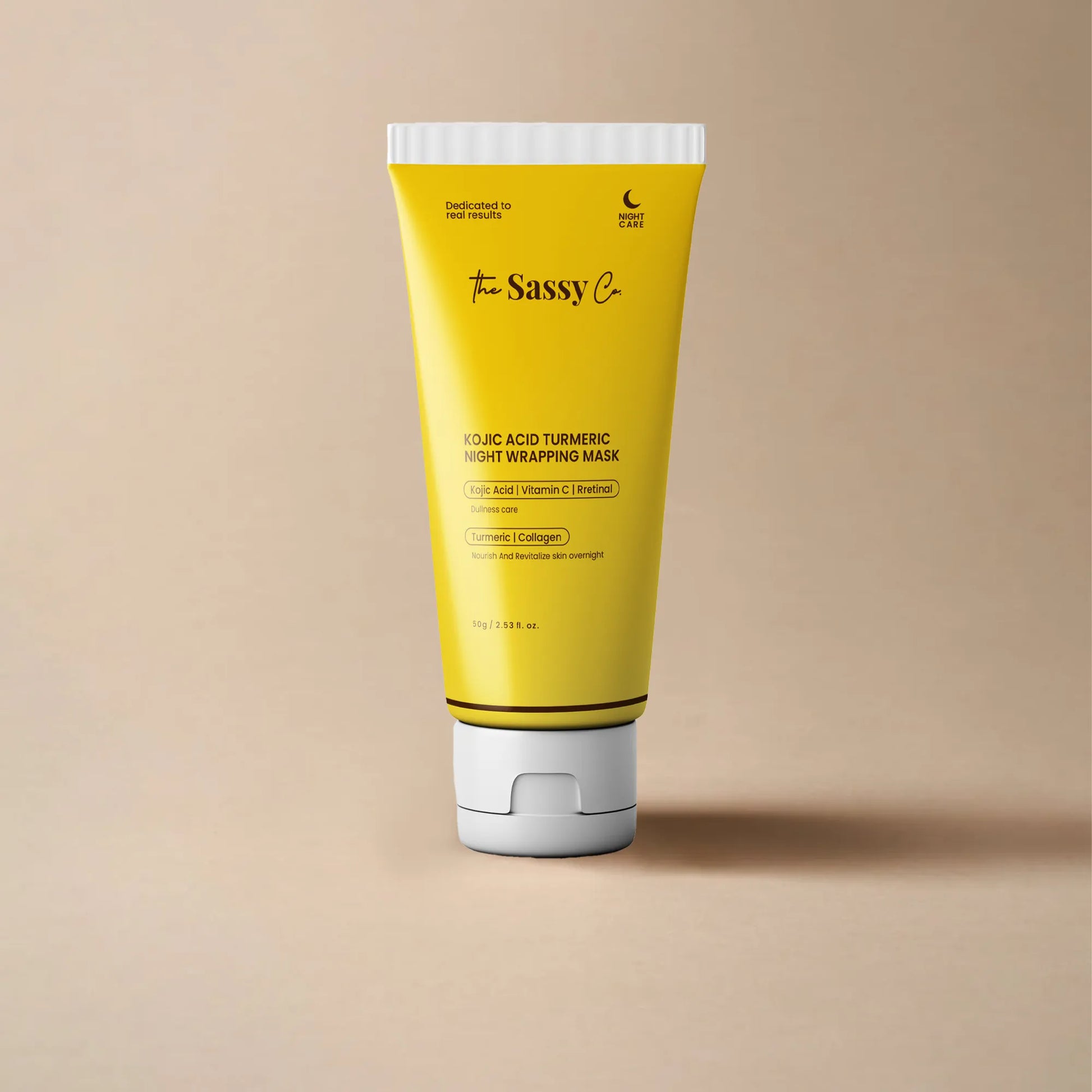 Turmeric and Kojic Acid Night Wrap Mask