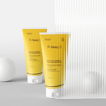 Turmeric and Kojic Acid Night Wrap Mask