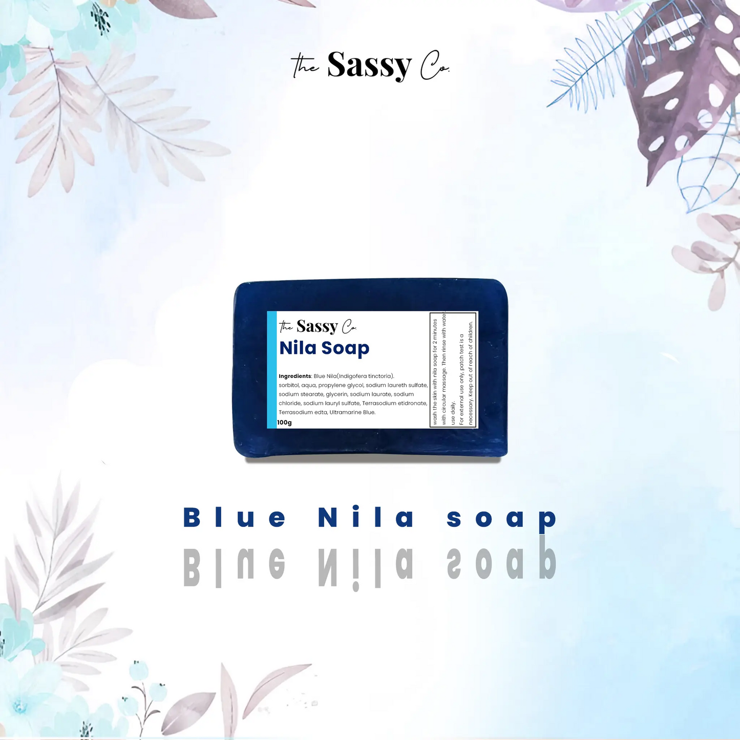 Moroccan Blue Nila Soap Bar