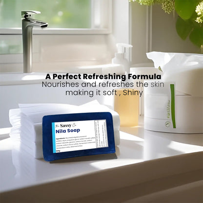 Moroccan Blue Nila Soap Bar