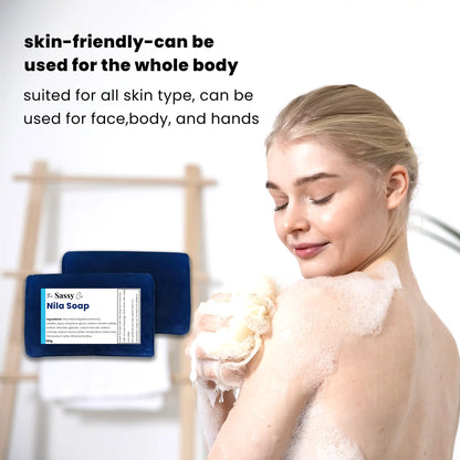 Moroccan Blue Nila Soap Bar