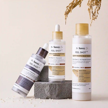 Sassy Peel Shot Glow Rice Line