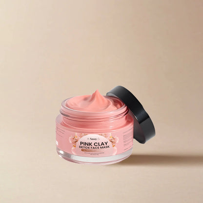 Pink Clay Detox Face Mask – Pore Perfection & Brighten Skin